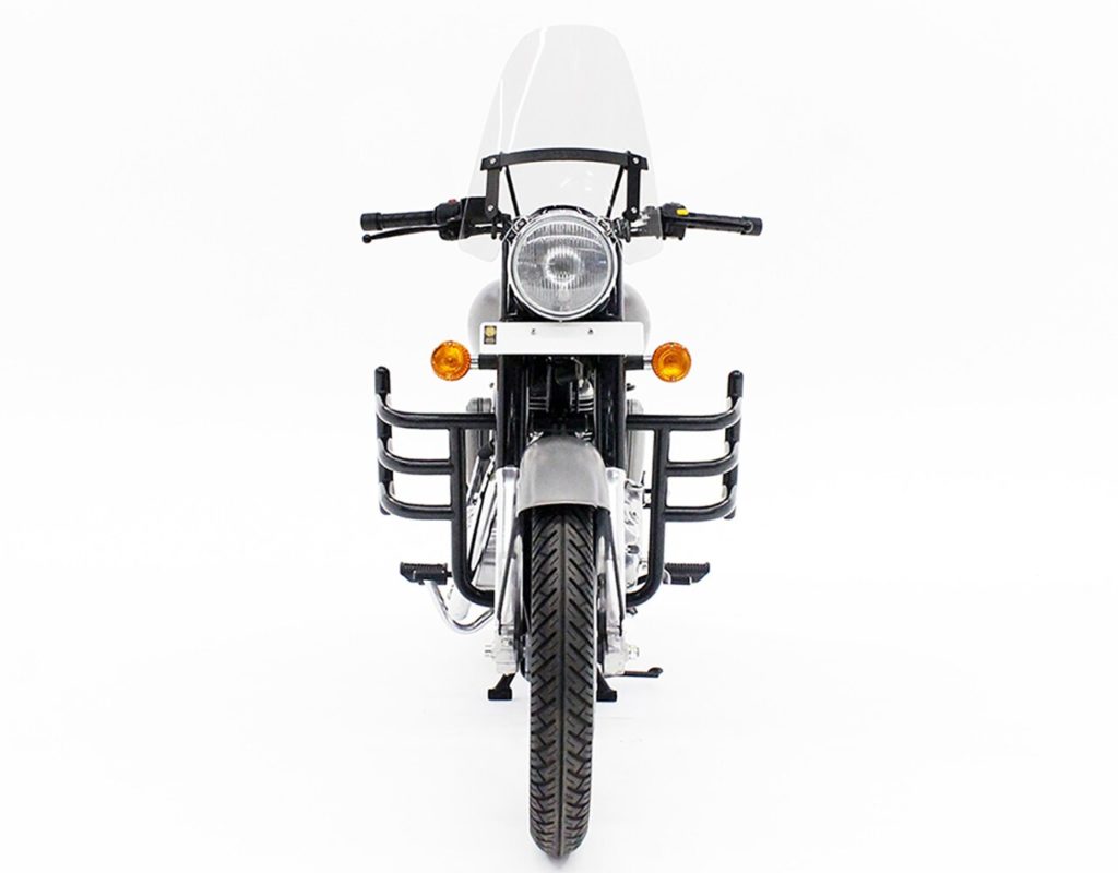 Black Airfly Engine Guard Bullmenn Motors Royal Enfield