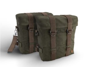 Olive Military Panniers