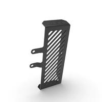 Black Oil Cooler Guard