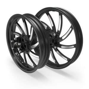 Black Style 1 Alloy Wheels - Dual