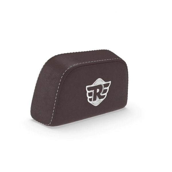 Royal Enfield Brown Passenger Backrest Pad – ₹1,050 | Bullmenn Motors