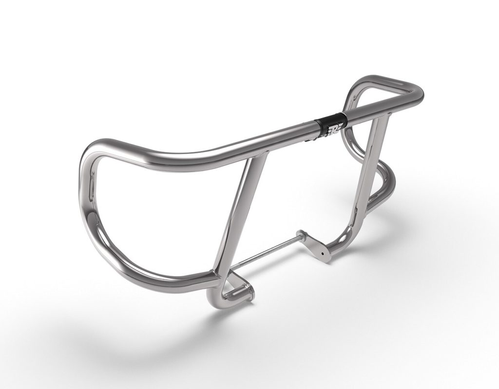 Silver Airfly Evo Engine Guard Bullmenn Motors Royal Enfield