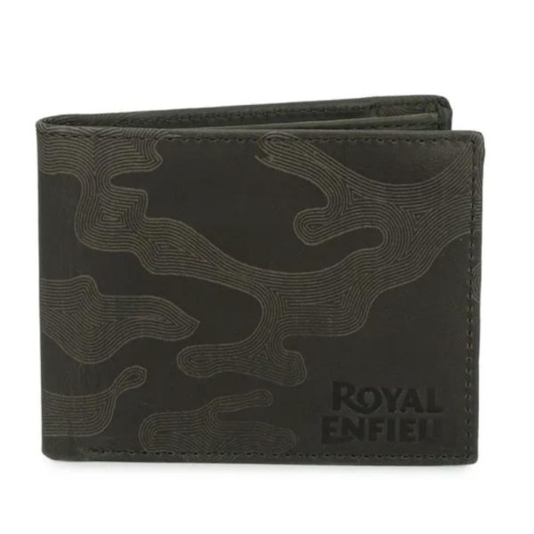 Camo Laser Wallet – Olive – ₹1,600 | Bullmenn Motors