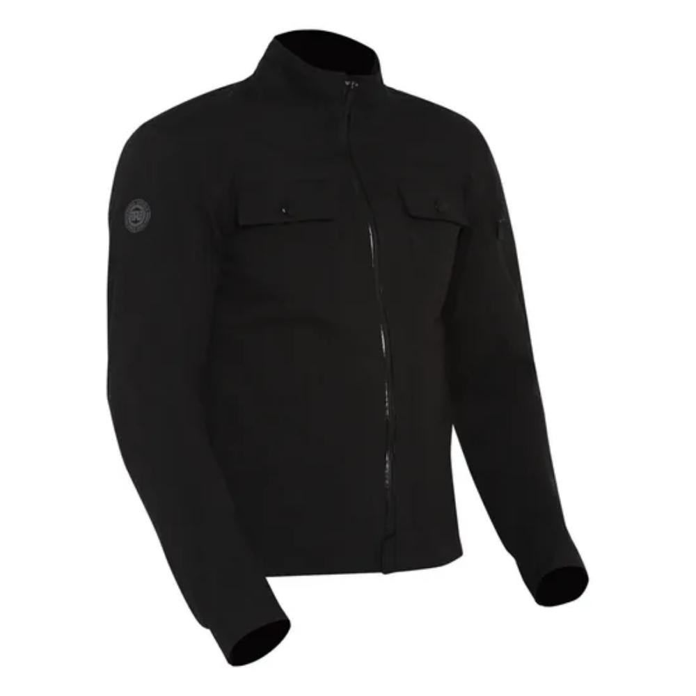 Solano Waterproof Riding Jacket Black Bullmenn Motors Royal Enfield