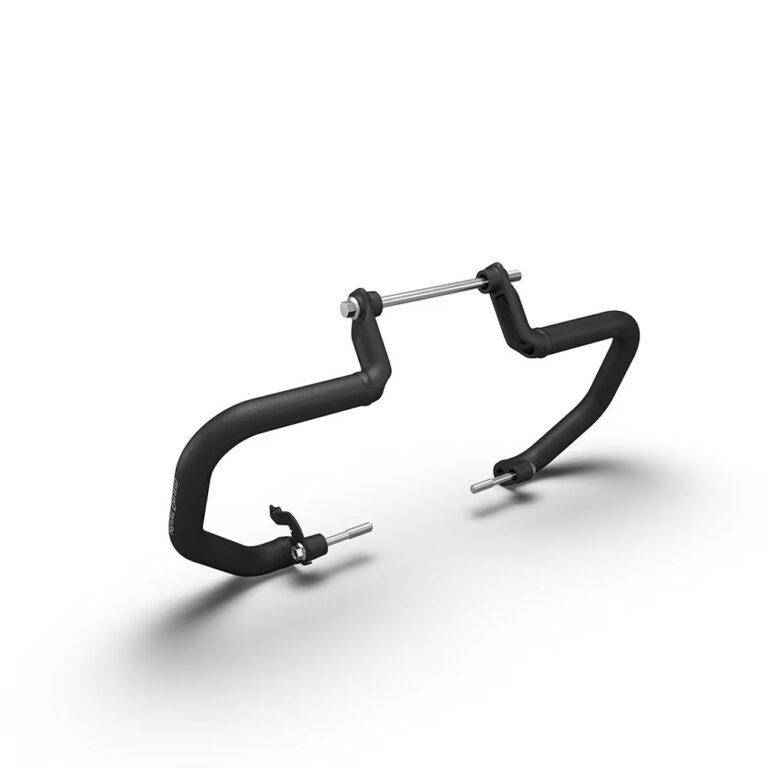 Black Compact Engine Guards Bullmenn Motors Royal Enfield