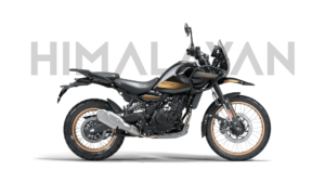 New Royal Enfield Himalayan 450 on display at Bullmenn Coimbatore