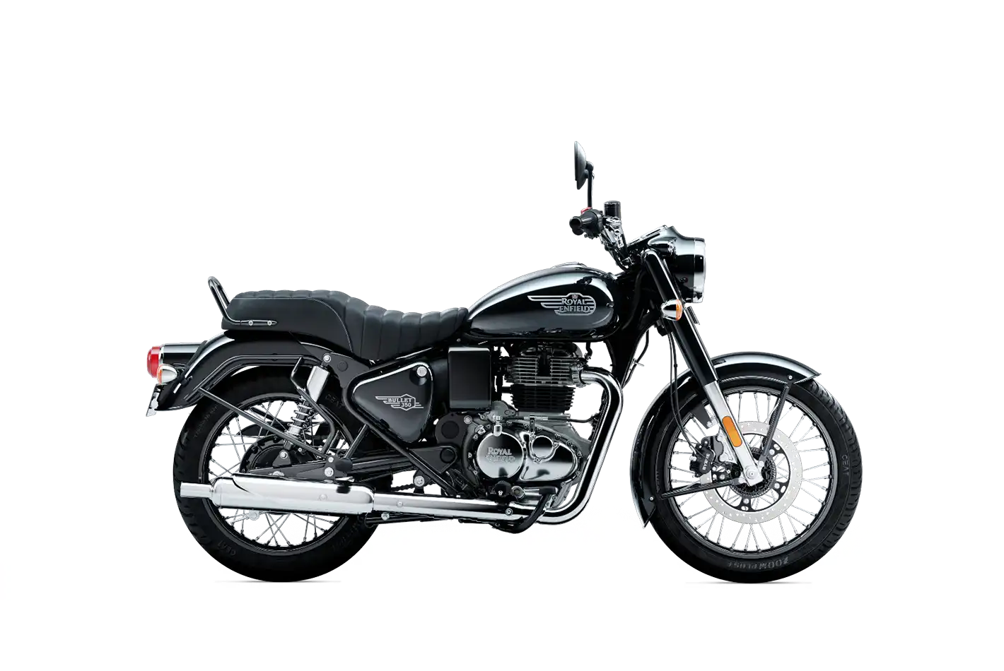 Royal Enfield Bullet 350 Military Black – Test Drive at Bullmenn Dealer Coimbatore
