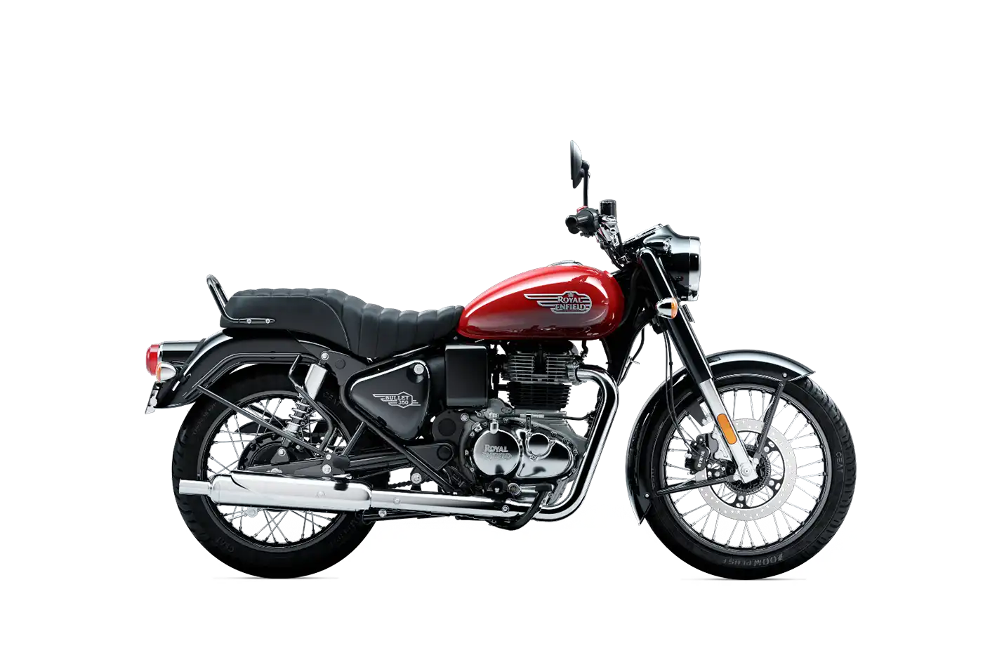 Royal Enfield Bullet 350 Military Red – Test Drive at Bullmenn Dealer Coimbatore