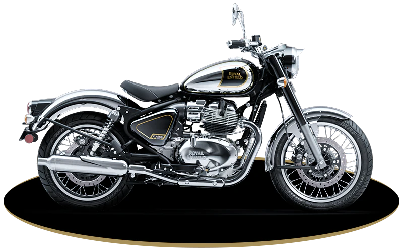 Royal Enfield Classic 650 B;ack Chrome Ready To Test Drive in Bullmenn Motor