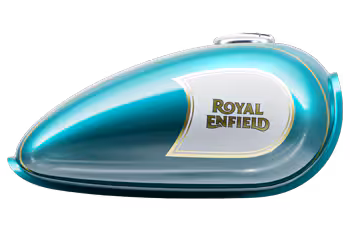 Royal Enfield Classic 650 Teal Petrol tank Bullmenn Motor