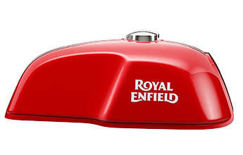 Royal Enfield Continental GT 650 Rocker Red petrol tank - Bullmenn Motors