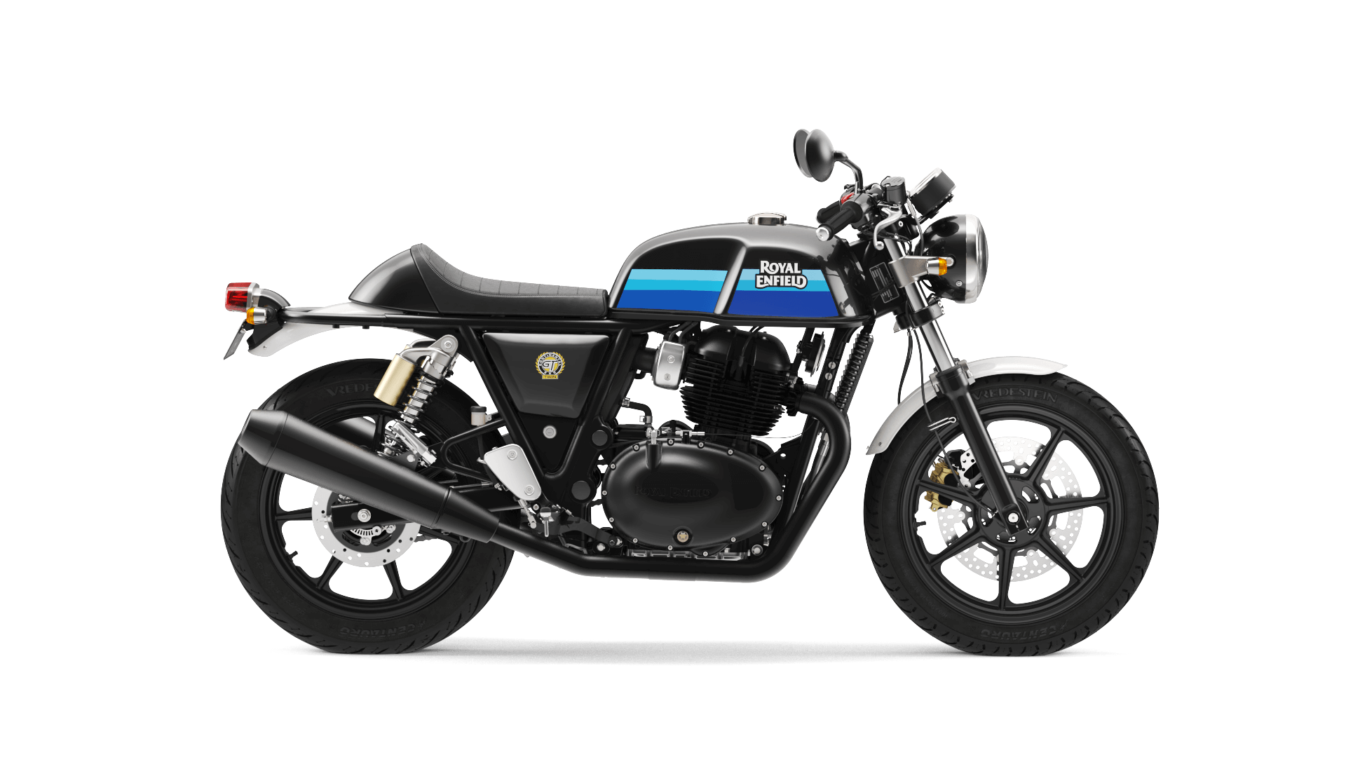 Royal Enfield Continental GT 650 Slip Stream Blue -Test Drive in Bullmenn Motors