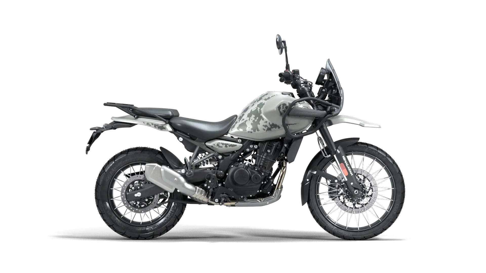 Royal Enfield Himalayan 450 Kamet White – Test Drive at Bullmenn Dealer Coimbatore