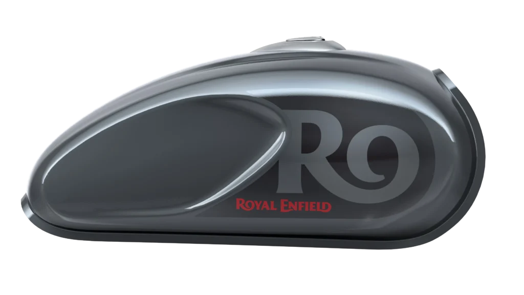 Royal Enfield Hunter 350 Dapper Grey petrol tank – Bullmenn Dealer Coimbatore