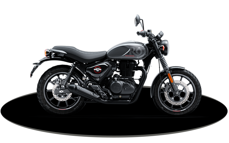 Royal Enfield Hunter 350 Dapper Grey – Test Drive at Bullmenn Dealer Coimbatore