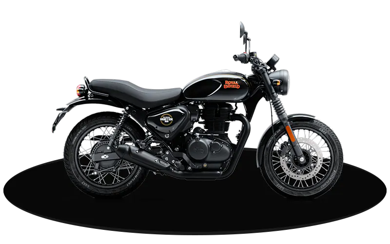 Royal Enfield Hunter 350 Factory Black – Test Drive at Bullmenn Dealer Coimbatore