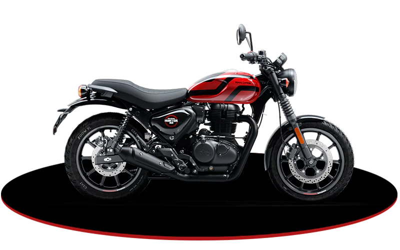 Royal Enfield Hunter 350 London Red – Test Drive at Bullmenn Dealer Coimbatore