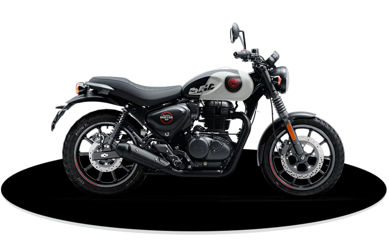 Royal Enfield Hunter 350 Tokyo Black – Test Drive at Bullmenn Dealer Coimbatore