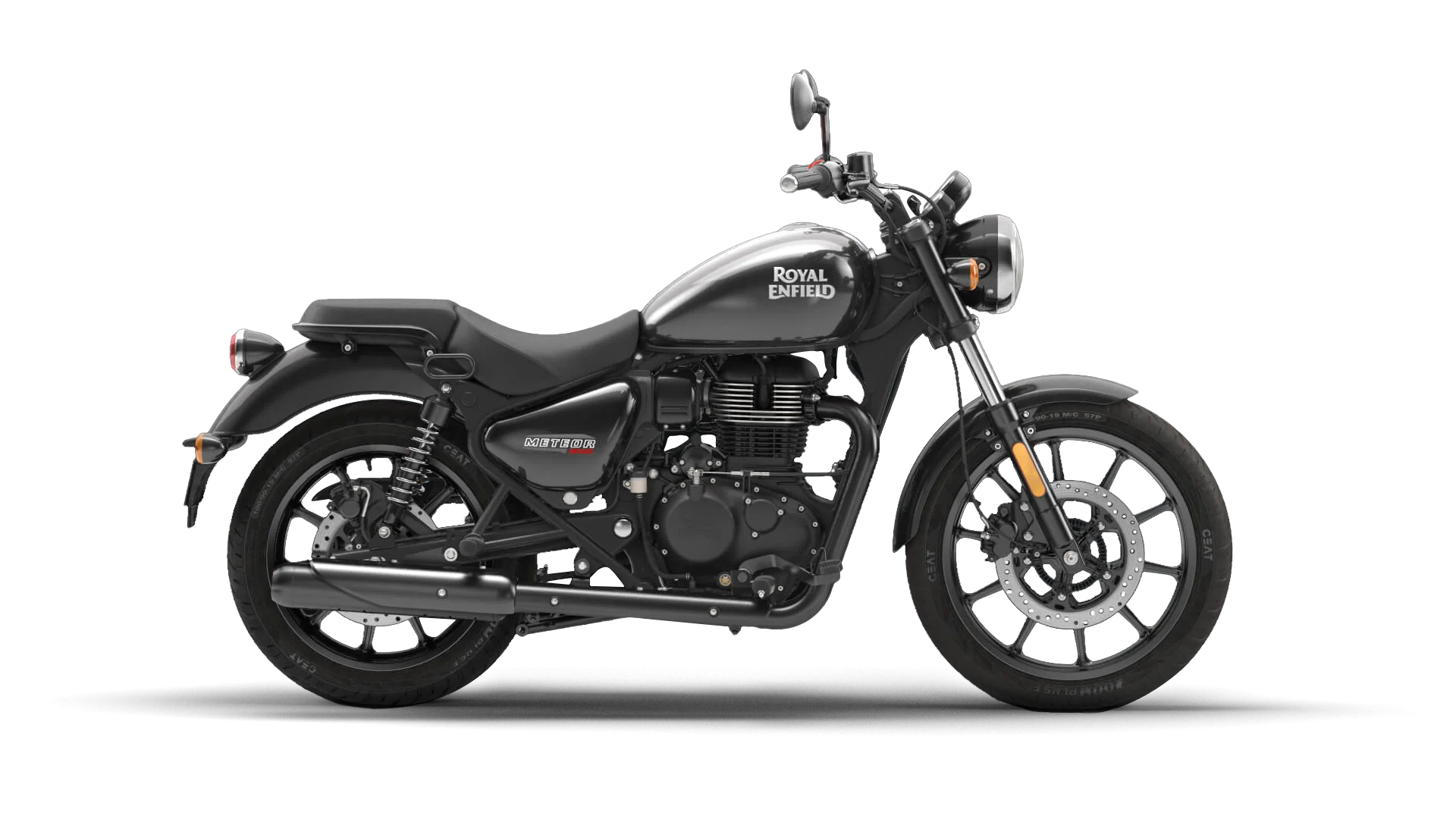Royal Enfield Meteor 350 Fireball Black – Test Drive at Bullmenn Dealer Coimbatore