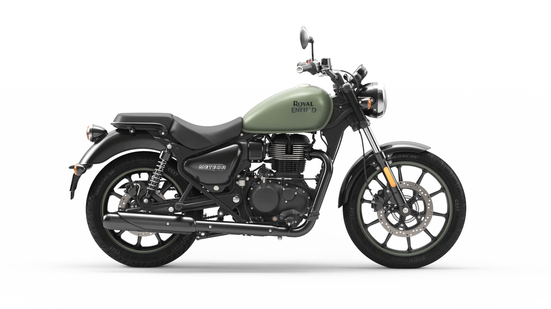 Royal Enfield Meteor 350 Fireball Matt Green – Test Drive at Bullmenn Dealer Coimbatore