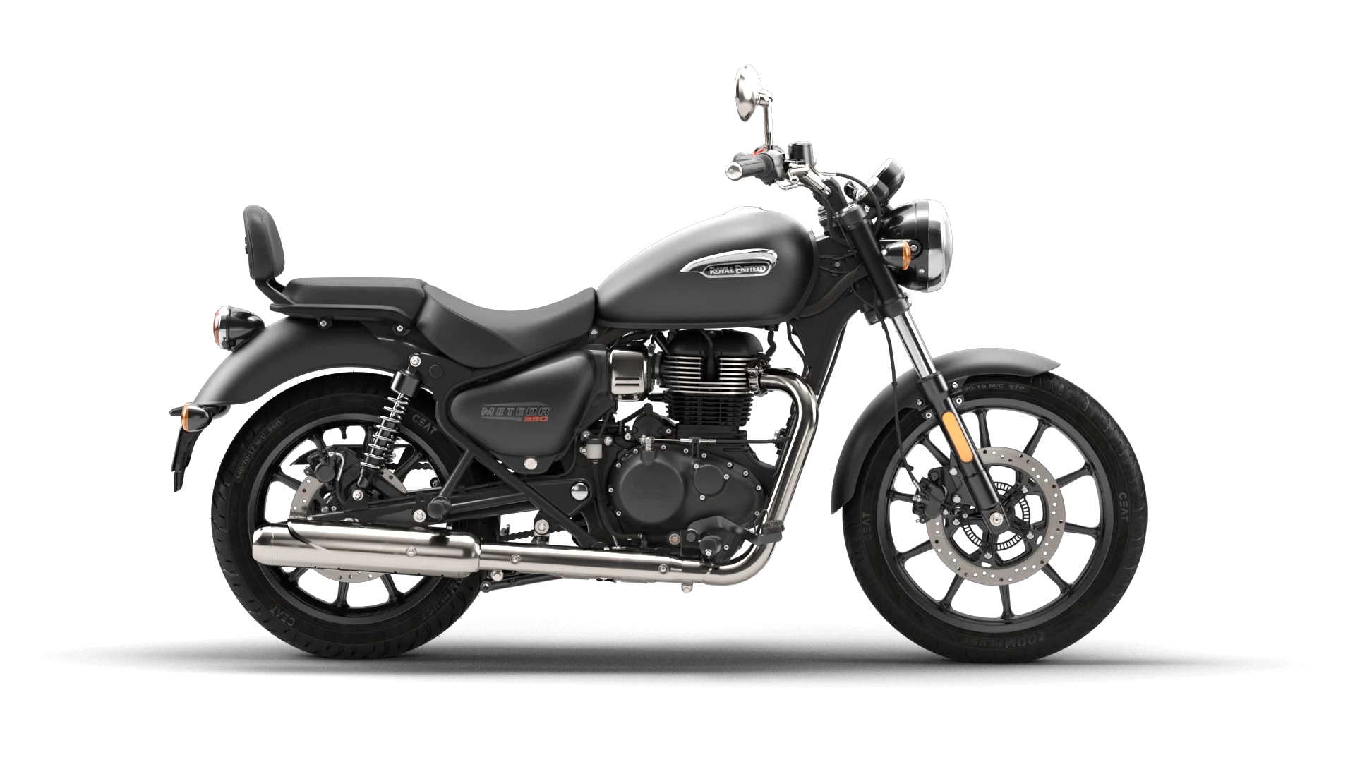 Royal Enfield Meteor 350 Stellar Black – Test Drive at Bullmenn Dealer Coimbatore