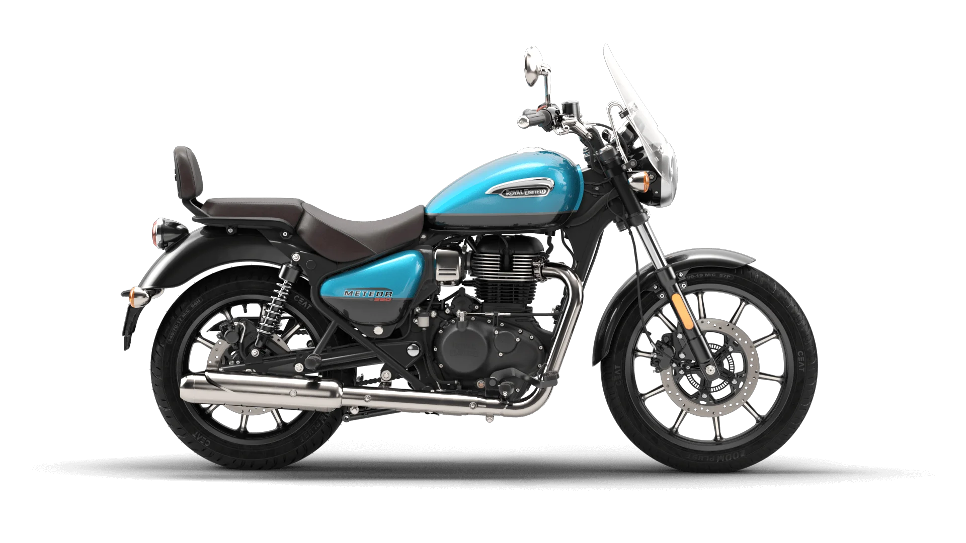 Royal Enfield Meteor 350 Supernova Blue – Test Drive at Bullmenn Dealer Coimbatore