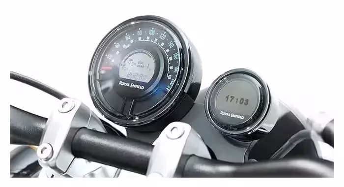 Royal Enfield Super Meteor 650 Digi-Analog Instrument Cluster – Bullmenn Dealer Coimbatore