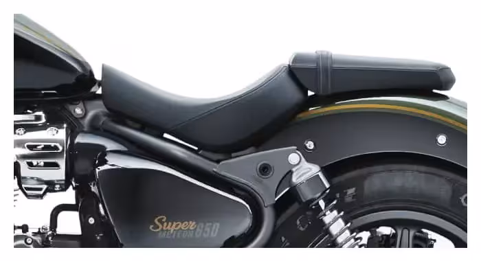 Royal Enfield Super Meteor 650 Low-Slung Seat – Bullmenn Dealer Coimbatore