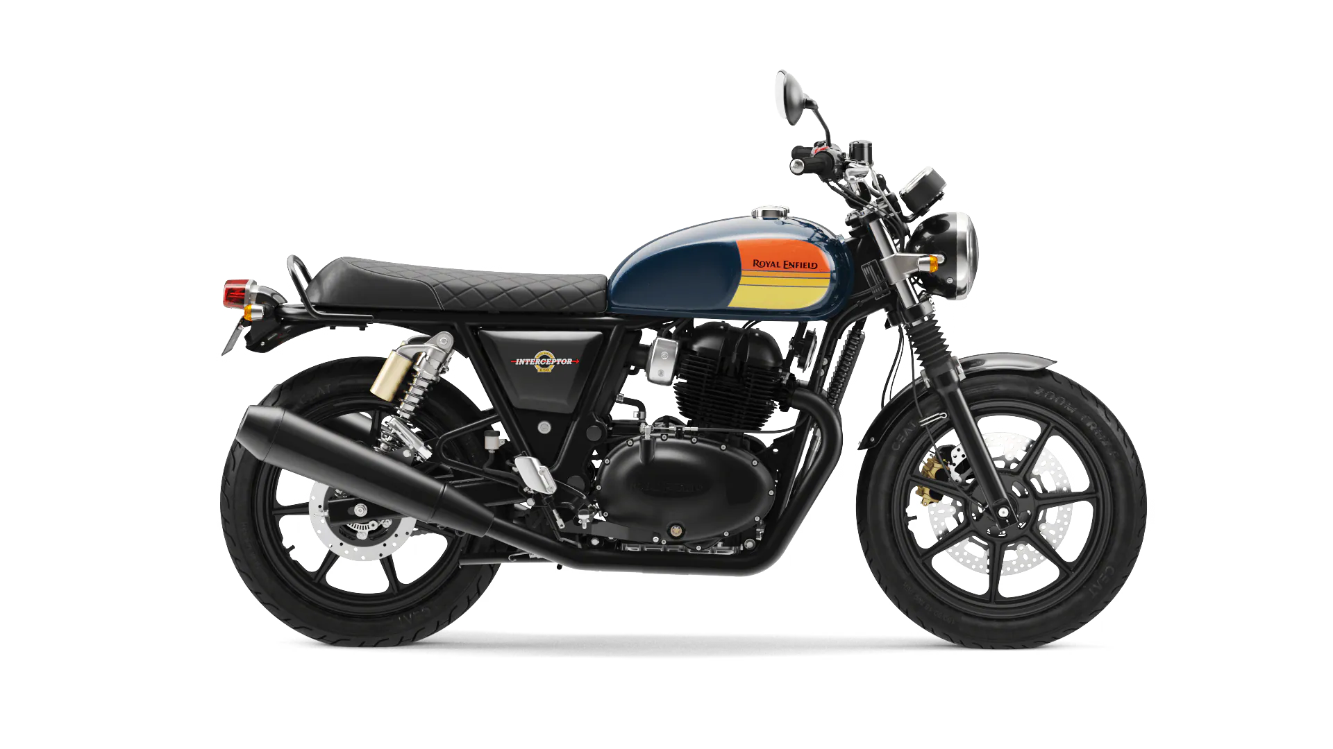 Royal enfield Interceptor 650 Barcelona Blue -Test Drive in Bullmenn Motors