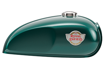 Royal enfield Interceptor 650 Cali Green Petrol Tank in Bullmenn Motors