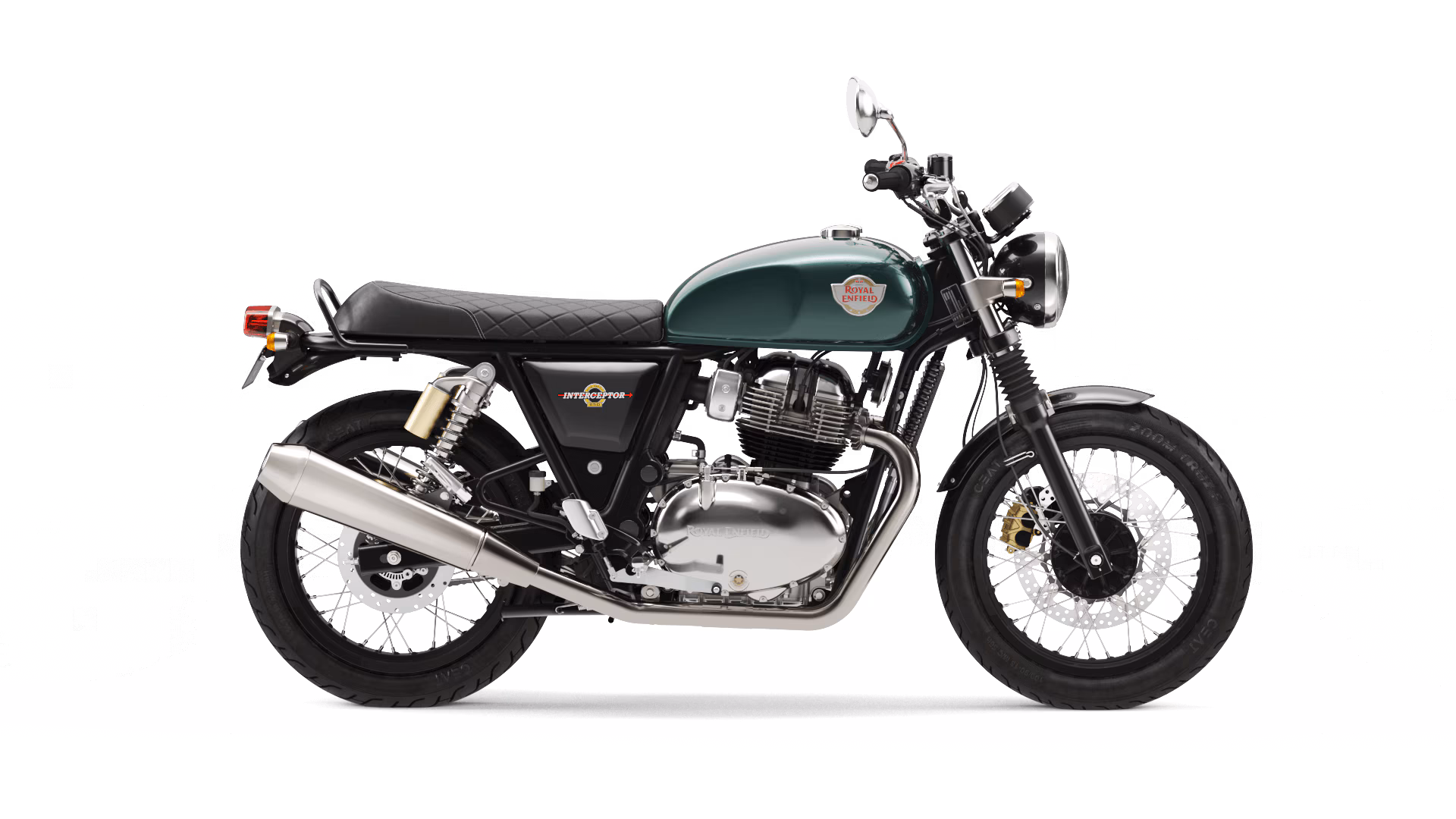 Royal enfield Interceptor 650 Cali Green -Test Drive in Bullmenn Motors