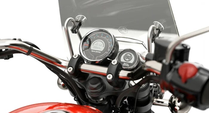 Royal Enfield Meteor 350 Digi-Analog Instrument Cluster – Bullmenn Dealer Coimbatore