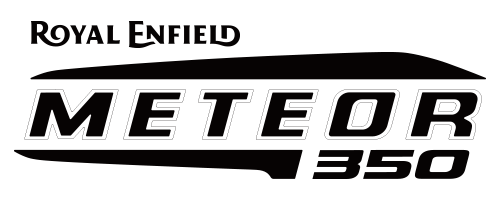 Royal Enfield Meteor 350 logo in Bullmenn Dealer Coimbatore