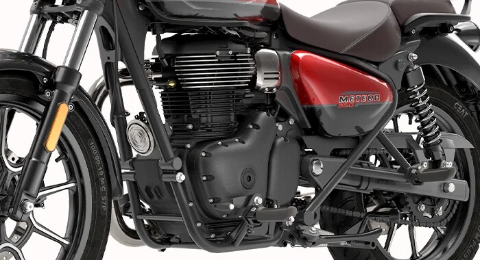 Royal Enfield Meteor 350 Twin Downtube Spine Frame – Bullmenn Dealer Coimbatore
