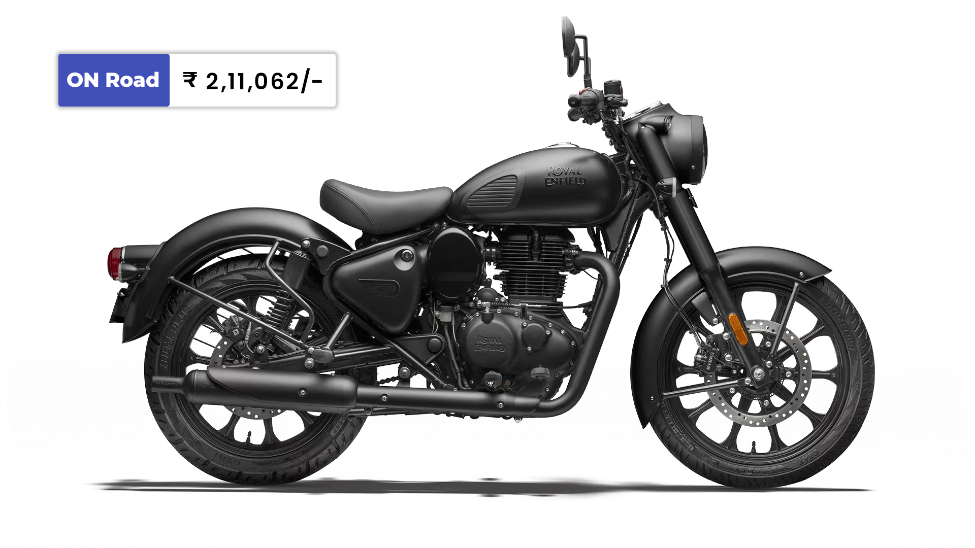 Royal Enfield Classic 350 Stealth Black