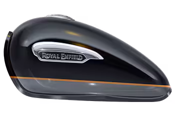 Royal Enfield Meteor 350 Tank supernova halycon black