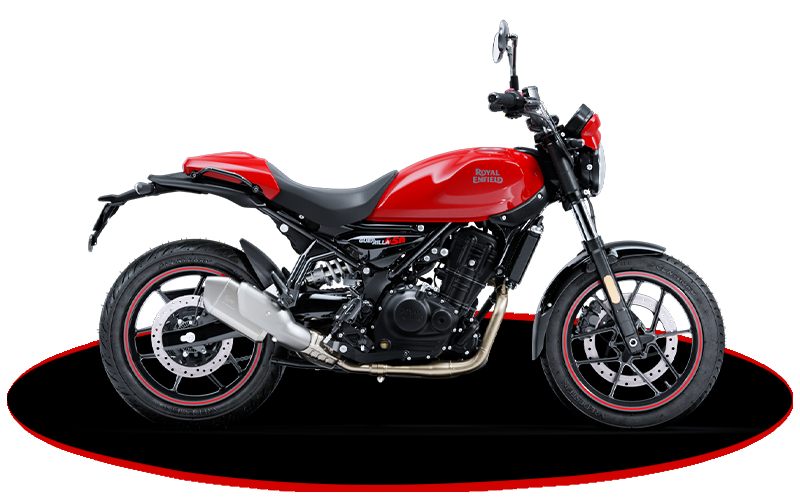 Royal Enfield Guerrilla 450 Apex Red – Bullmenn Dealer Coimbatore