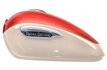 Royal Enfield Super Meteor 650 Aurora Passion Red Petrol Tank – Bullmenn Dealer Coimbatore