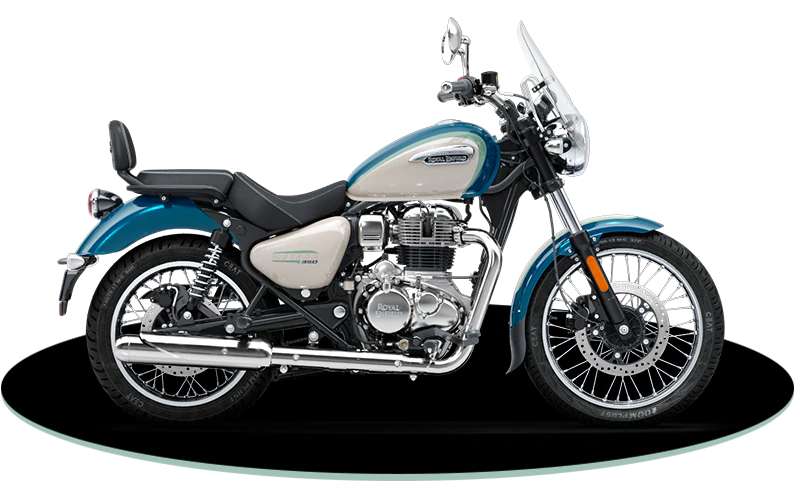 Royal Enfield Super Meteor 650 Aurora Petrol Green – Bullmenn Dealer Coimbatore