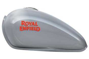 Royal Enfield Super Meteor 650 Fireball Nardo Grey Petrol Tank – Bullmenn Dealer Coimbatore