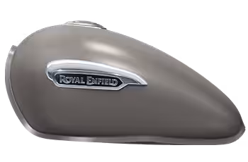 Royal Enfield Super Meteor 650 Stellar Gun Grey Petrol Tank – Bullmenn Dealer Coimbatore